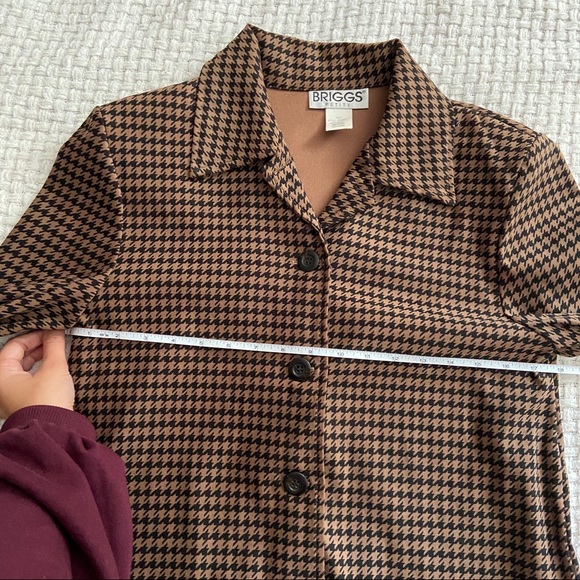 HP⭐️ Vintage Houndstooth Blazer Jacket - Picture 7 of 12